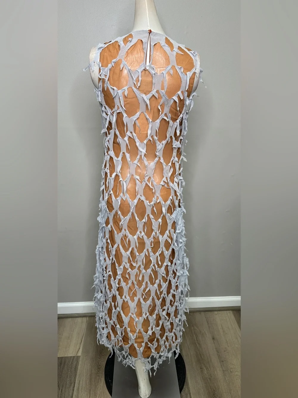 Maison Margiela Cut-Out Silk Dress Size IT 36 / US 0 $2160 - Picture 8 of 10